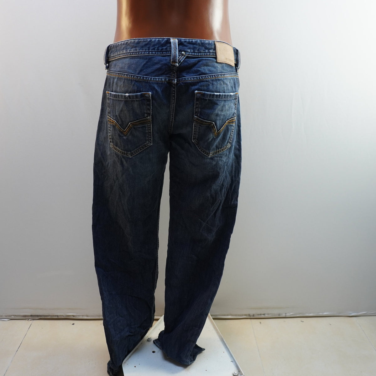 Vaqueros Diesel para Hombre Usados - Azul Marino, M