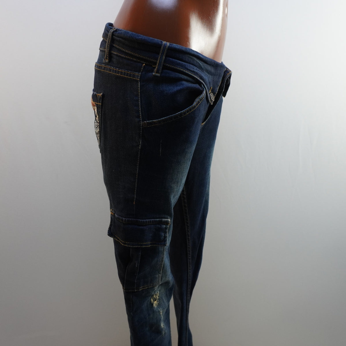 Vaqueros Desigual para Mujer Usados - Azul Marino, M