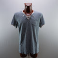 Camiseta de Manga Corta Apparel para Hombre Usada - Azul, L