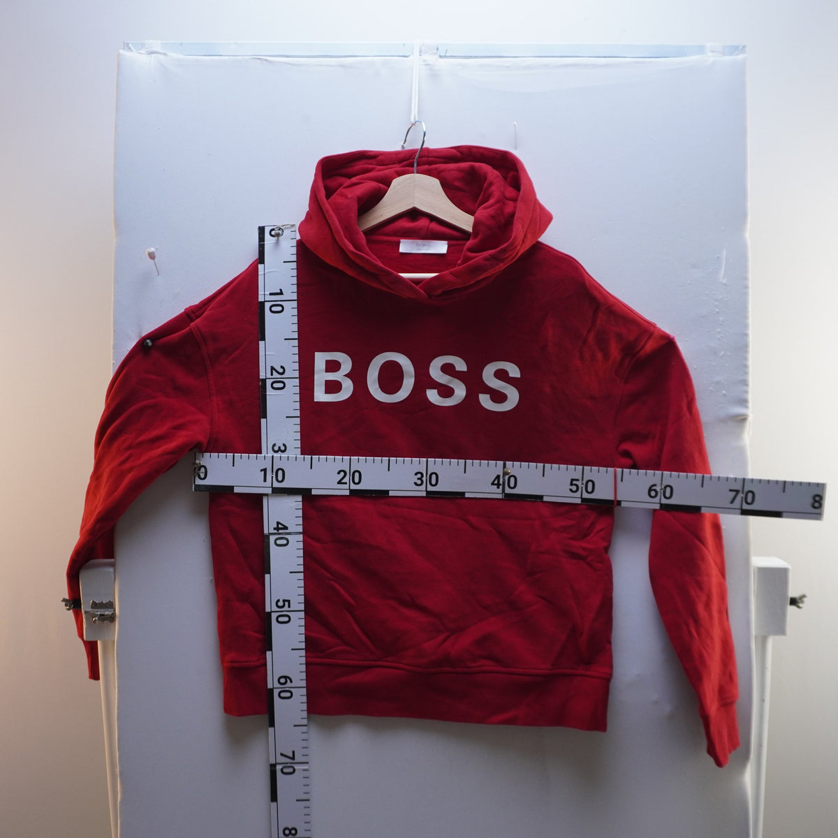 Sudadera con Capucha Hugo Boss para Mujer Usada - Roja, Pequeño (S)