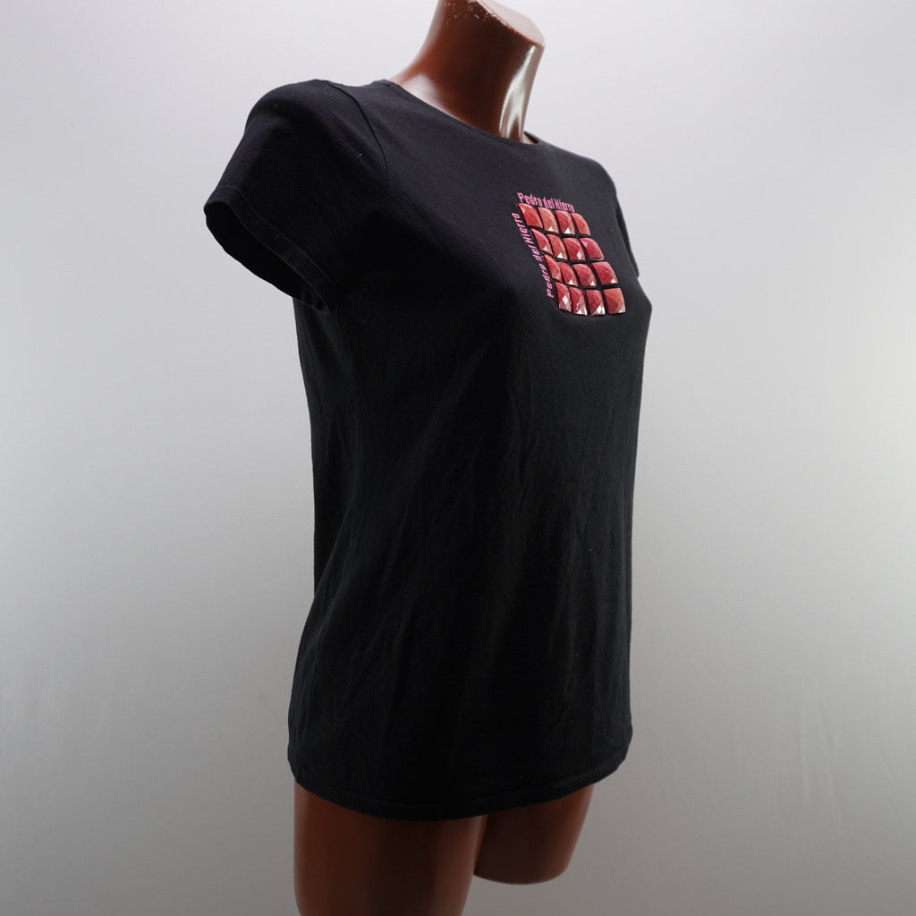 Camiseta Pedro del Hierro para Mujer Usada - Negra, M