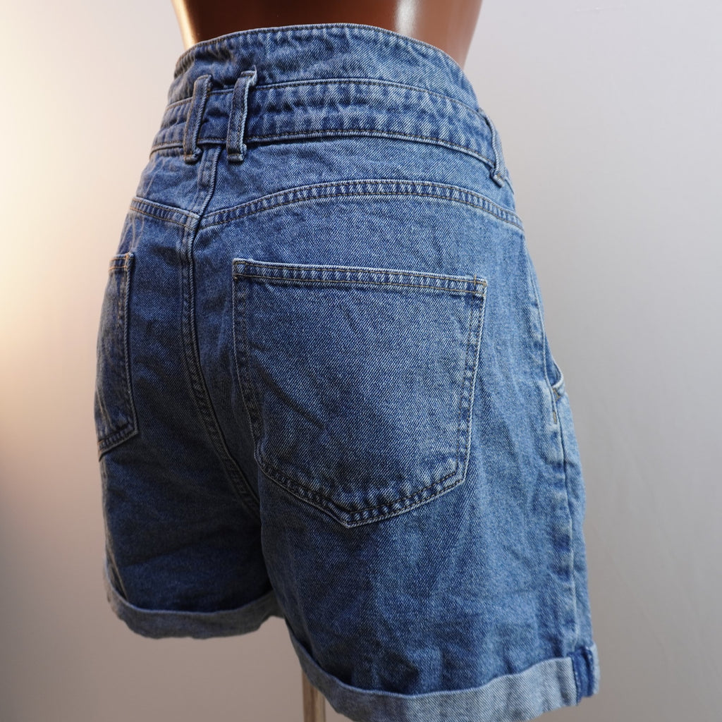 Pantalones Cortos Vaqueros Denim.Co para Mujer Usados - Azul, XXL