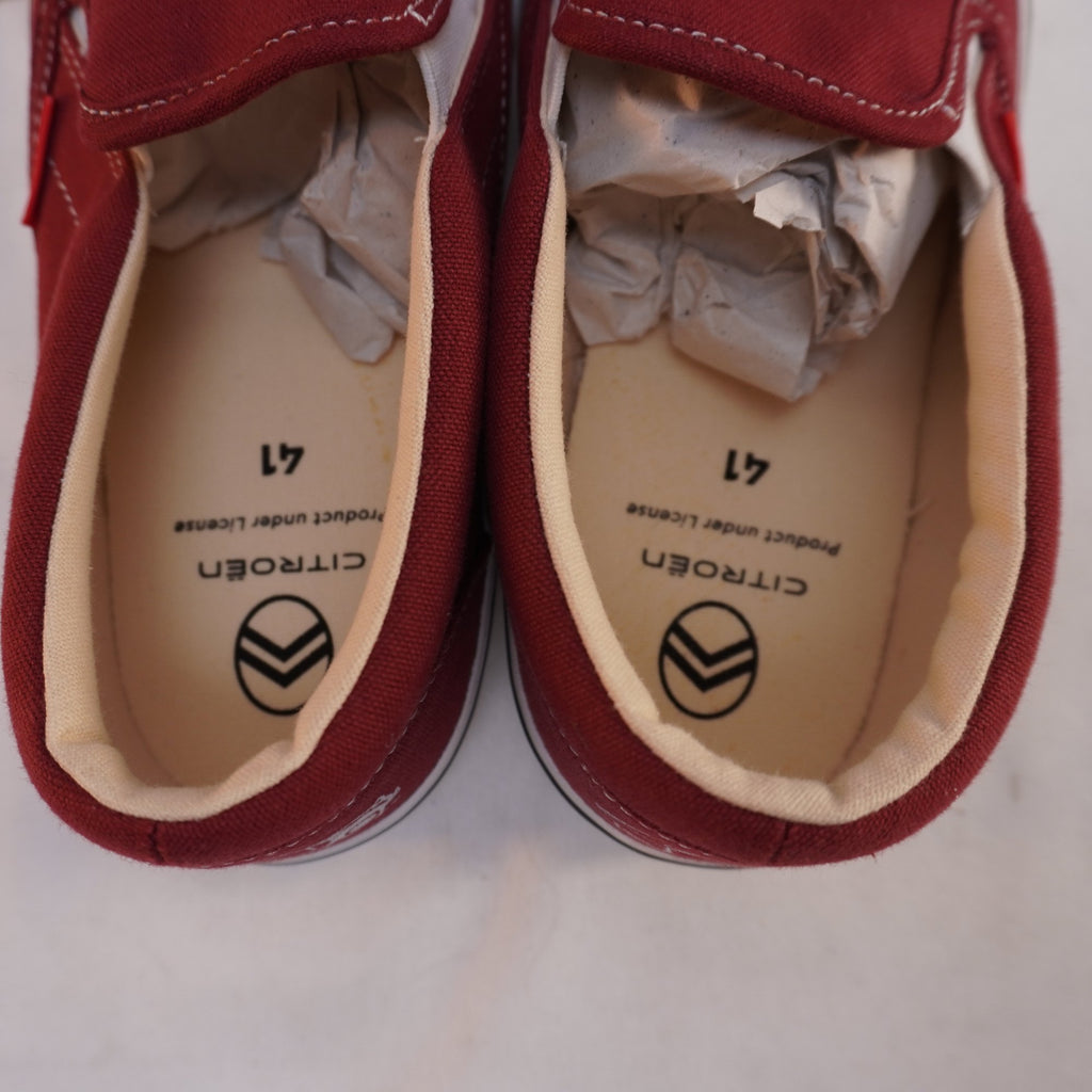 Zapatillas Citroën para Hombre Usadas - Rojas, Talla 41