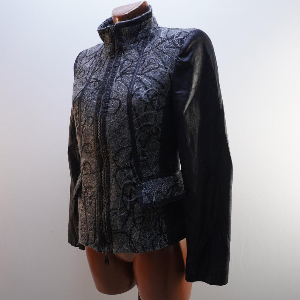 Cazadora Vaquera Black Label para Mujer Usada - Negra, L