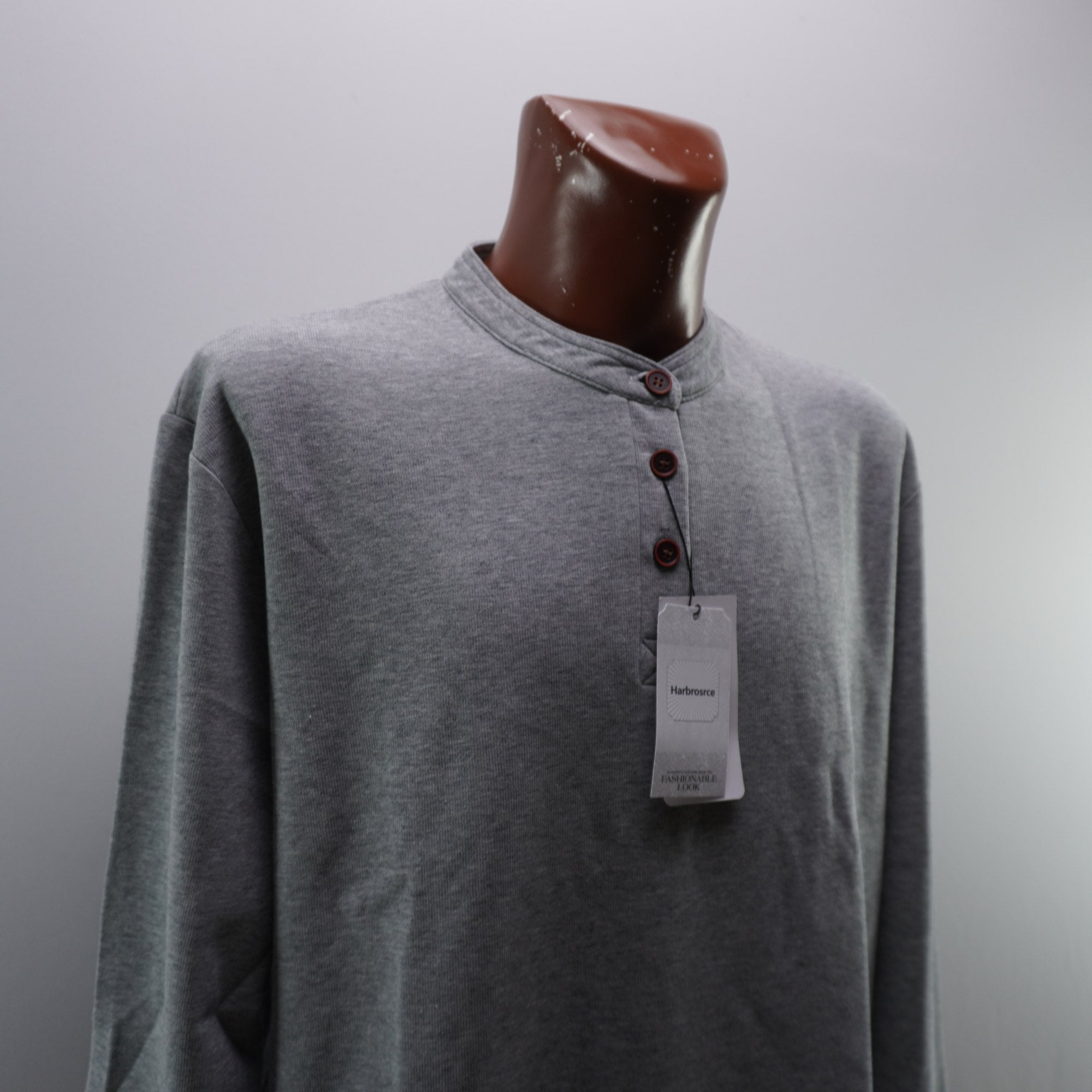 Suéter Harbrosrce para Hombre Usado - Gris, XXXL