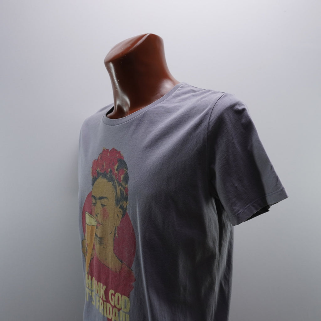 Camiseta de Manga Corta Wituka para Hombre Usada - Gris, L