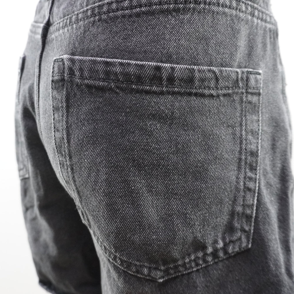 Pantalones Cortos Vaqueros Stradivarius para Mujer Usados - Negros, XL