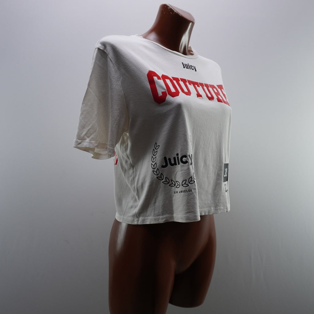 Camiseta Juicy Couture para Mujer - Blanca, S (Usada en Muy Buen Estado)