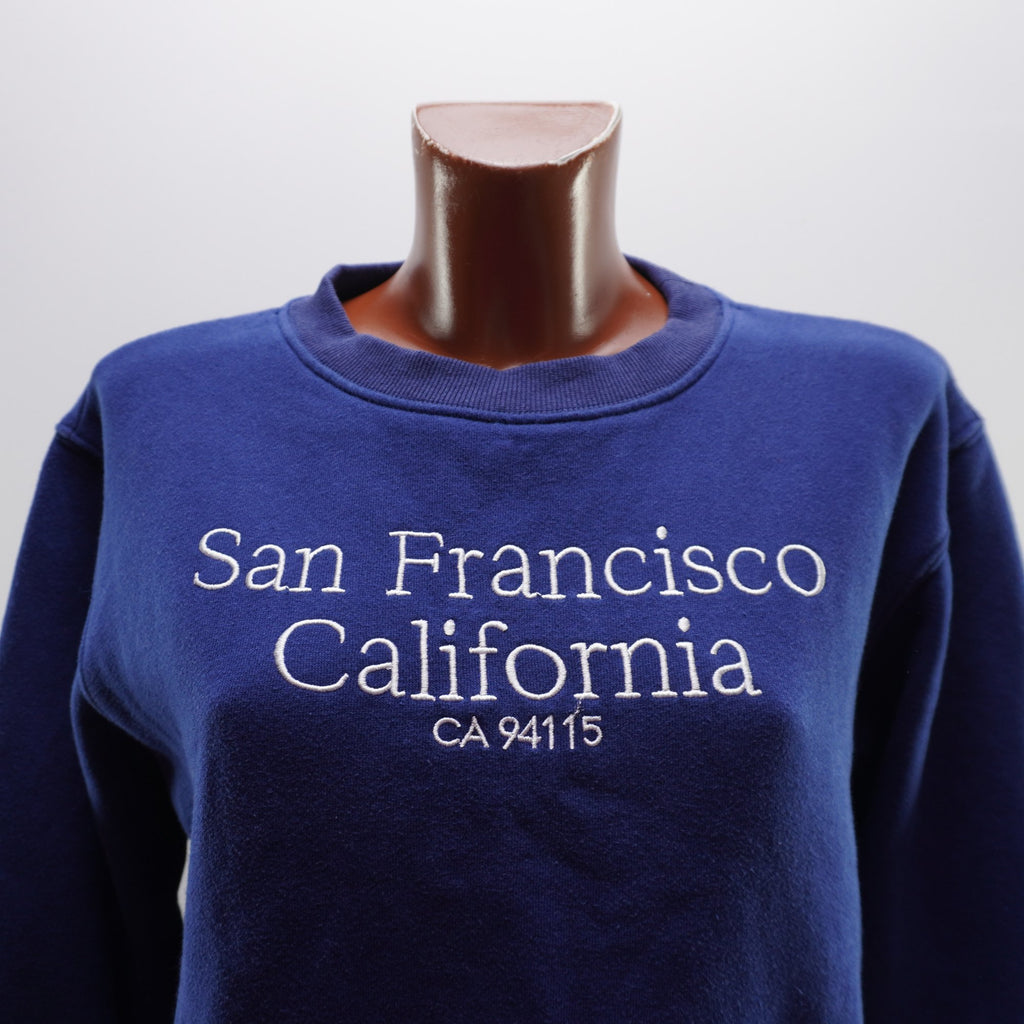 Sudadera con Capucha Zara para Mujer Usada - Azul, M