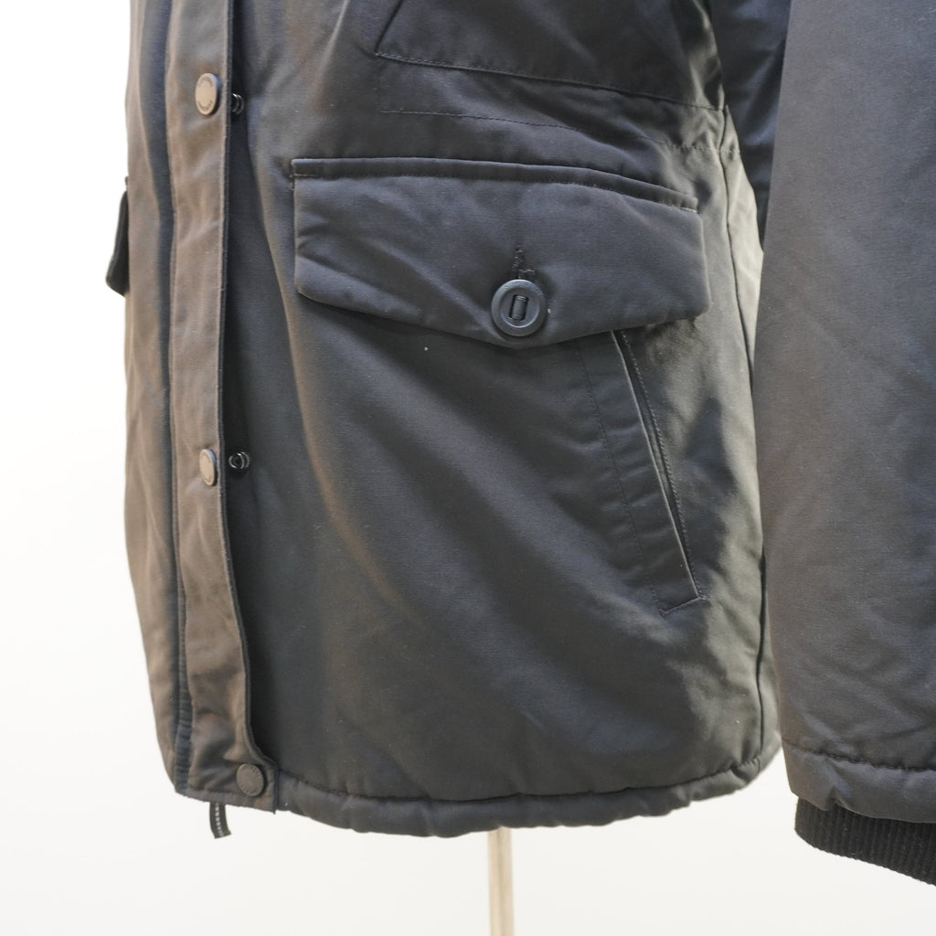 Parka Superdry para Mujer Usada - Negra, XL