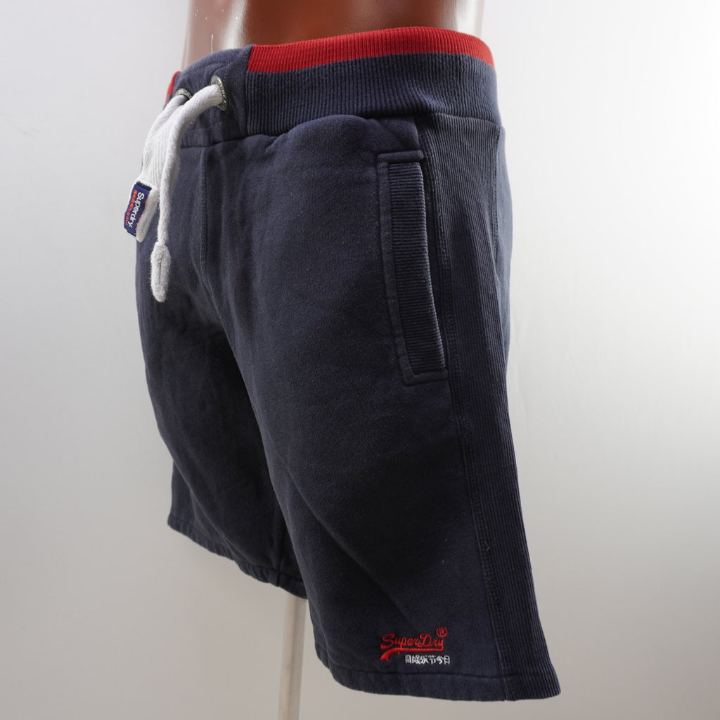 Bermudas Superdry para Hombre Usadas - Azul Marino, S