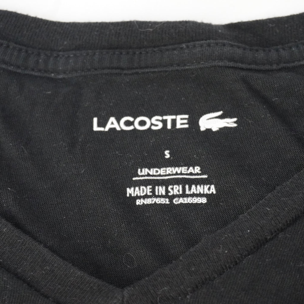 Camiseta Lacoste para Mujer Usada - Negra, S