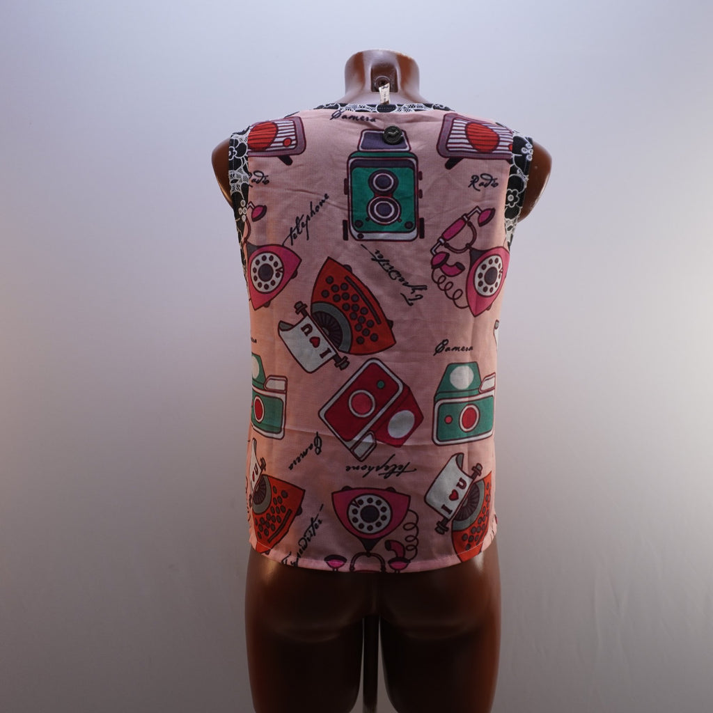 Camiseta sin Mangas Culito para Mujer Usada - Multicolor, XL