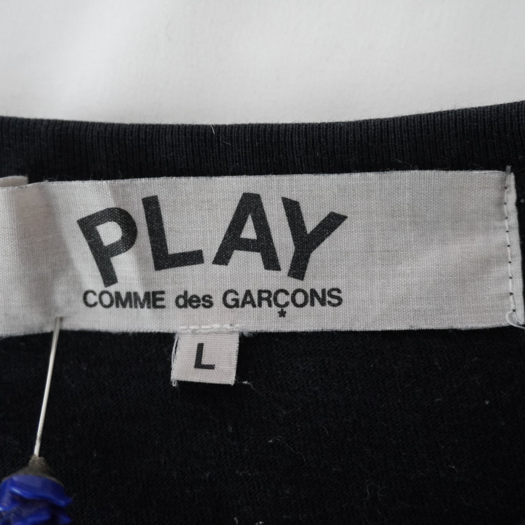 Camiseta de Manga Corta Comme des Garcons para Mujer - Negra, L (Usada en Muy Buen Estado)