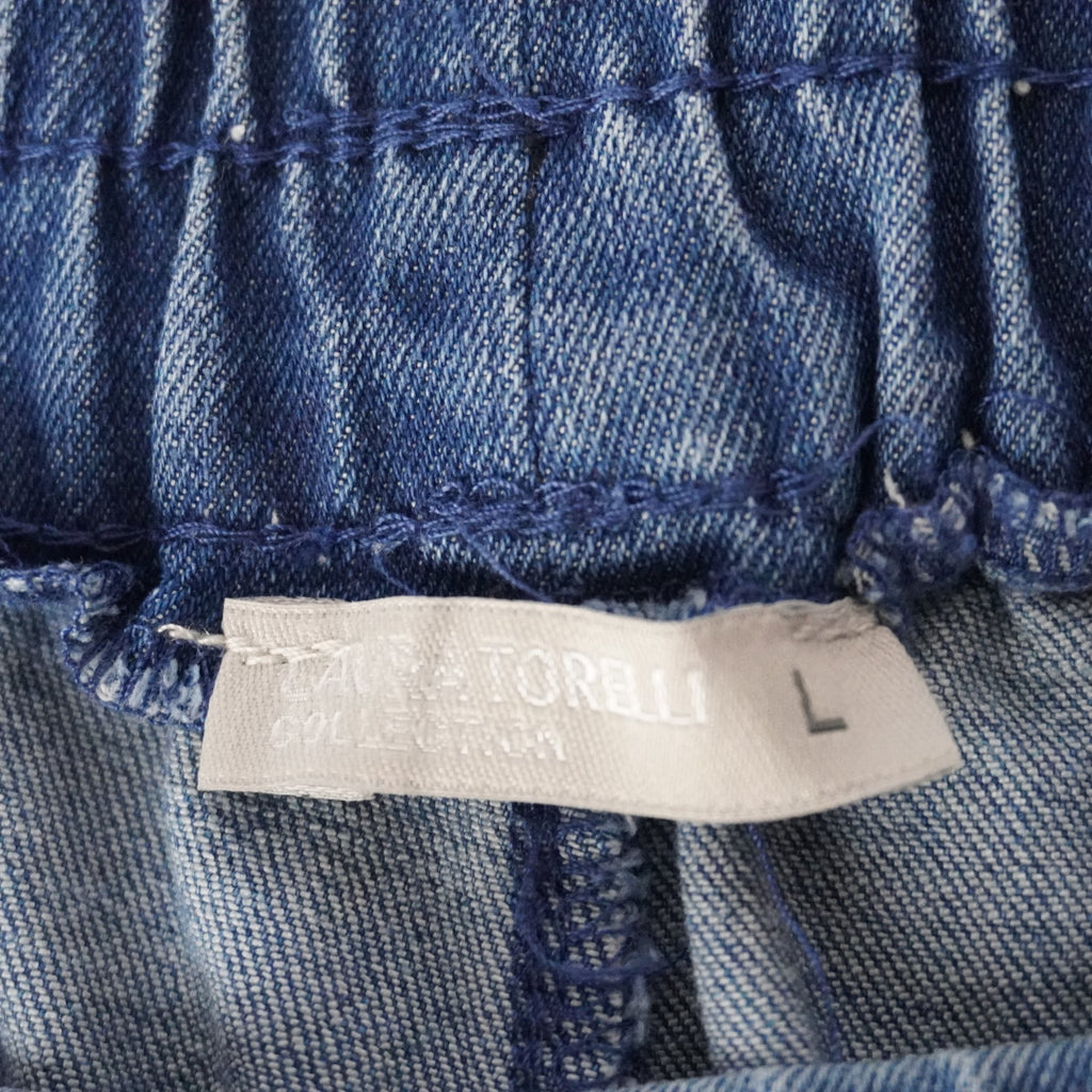 Pantalones Cortos Vaqueros Laura Torelli para Mujer Usados - L