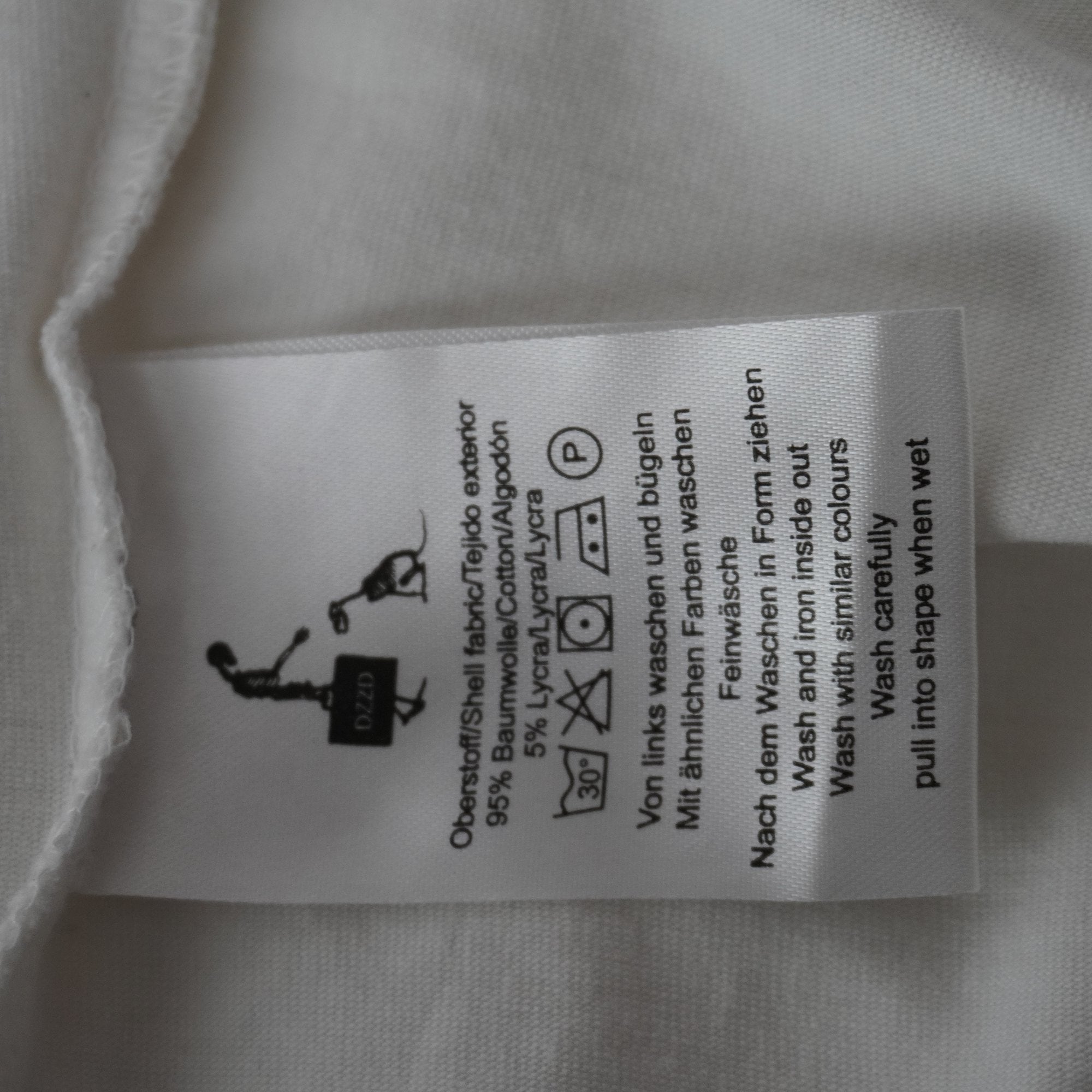 Camiseta Dzzd para Mujer Usada - Blanca, M