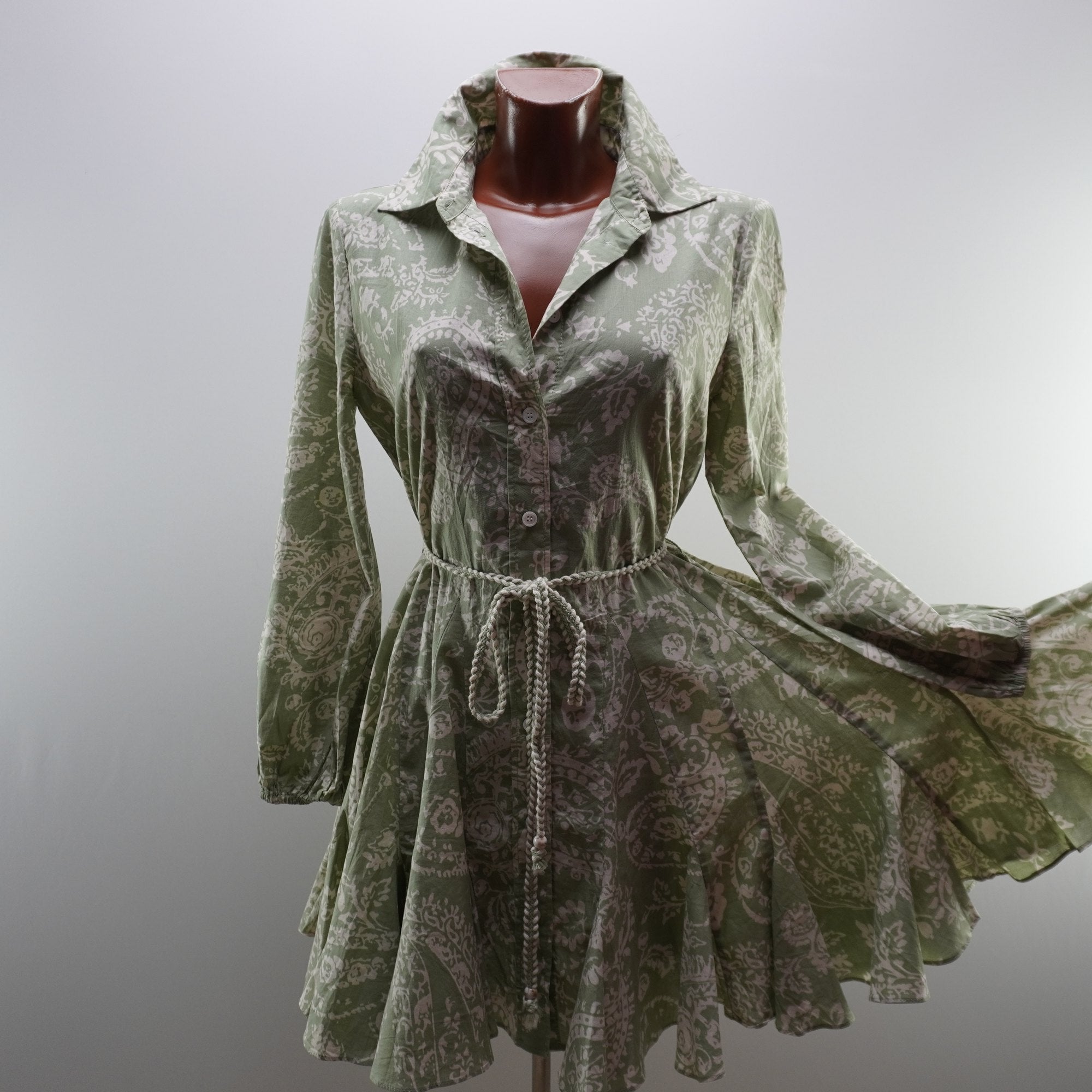 Vestido Zara para Mujer Usado - Verde, M