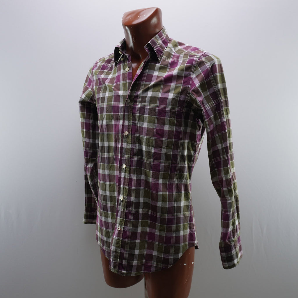 Camisa de Vestir Massimo Dutti para Hombre Usada - Multicolor, M
