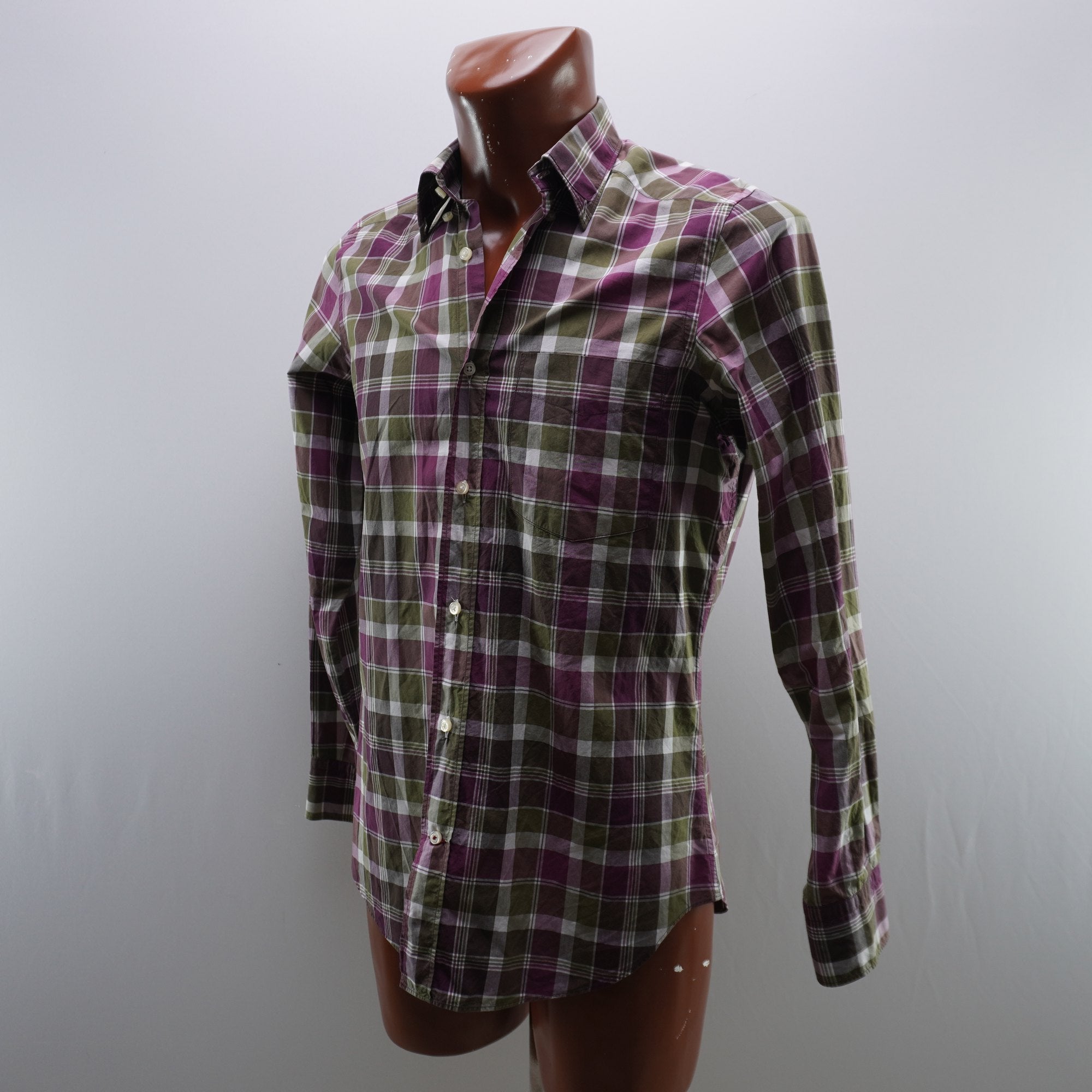 Camisa de Vestir Massimo Dutti para Hombre Usada - Multicolor, M