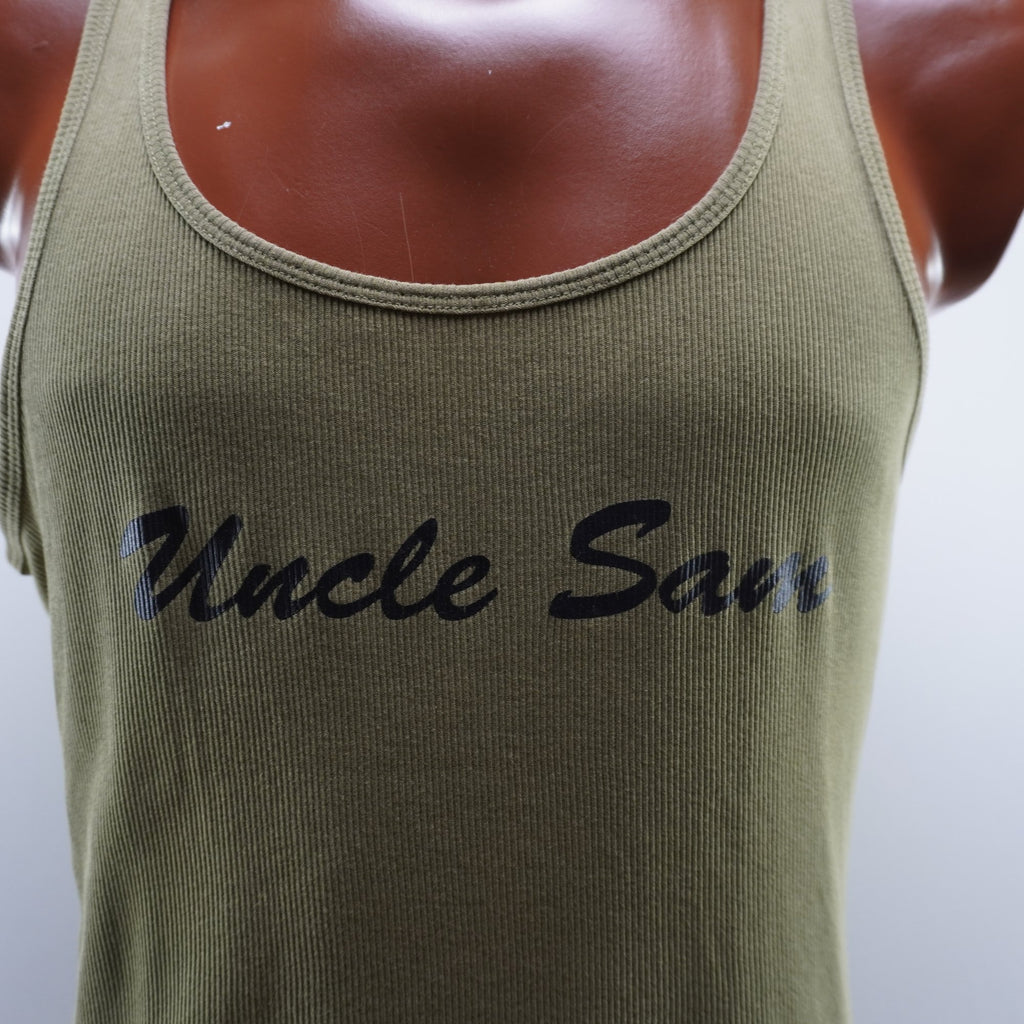 Camiseta de Manga Corta Under Sam para Hombre Usada - Verde, L