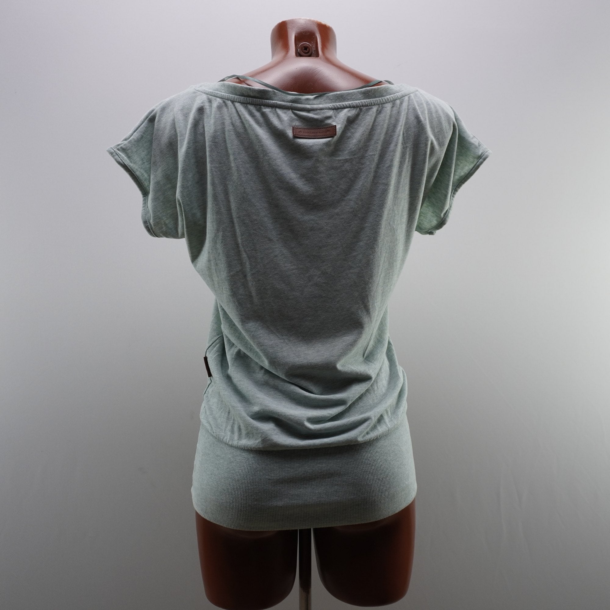 Camiseta Naketano para Mujer Usada - Verde, M