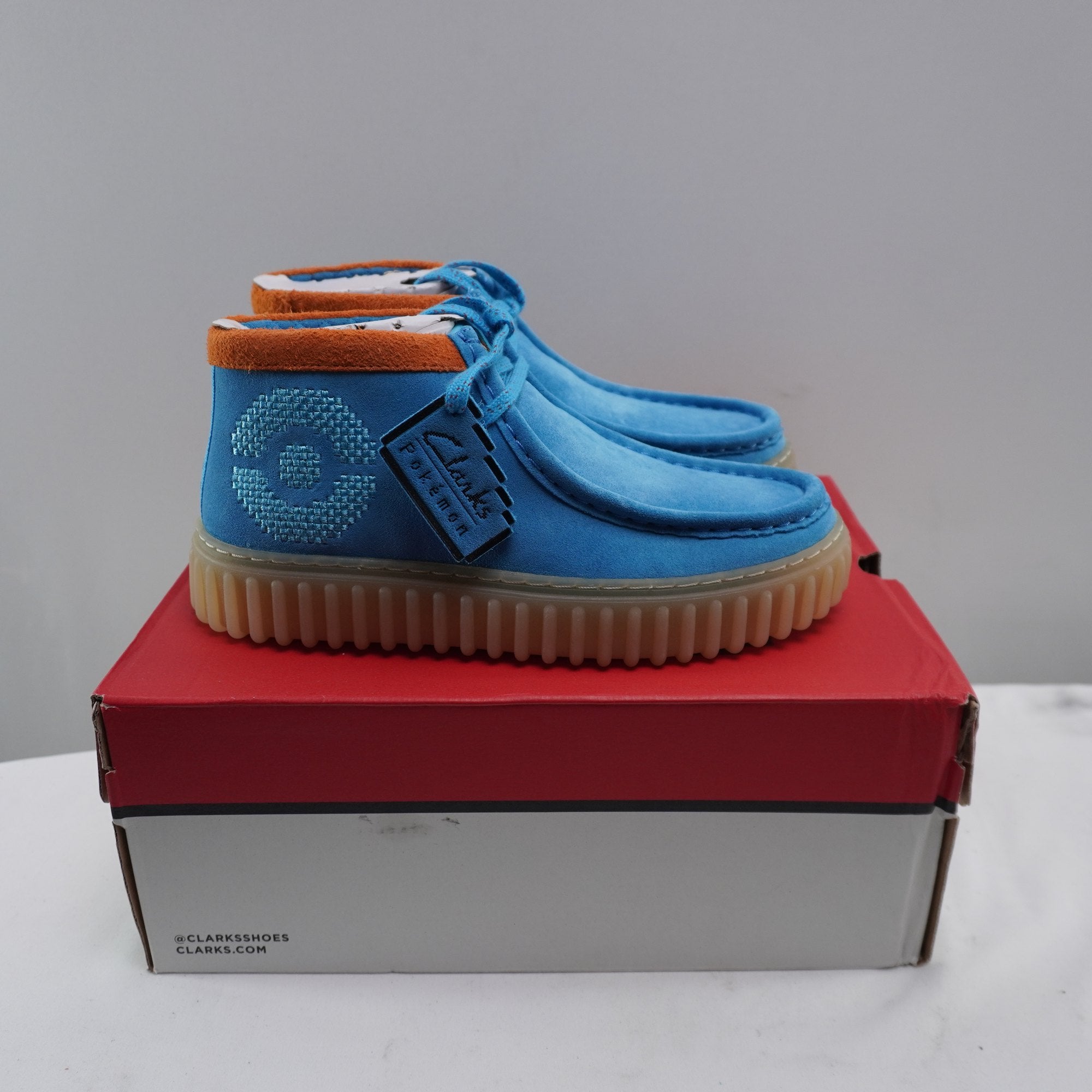 Zapatillas Clarks para Mujer Usadas - Azul, Talla 36