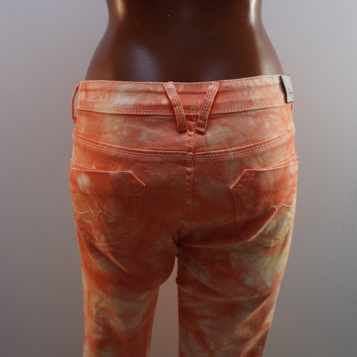 Vaqueros Pepe Jeans para Mujer Usados - Naranja, S