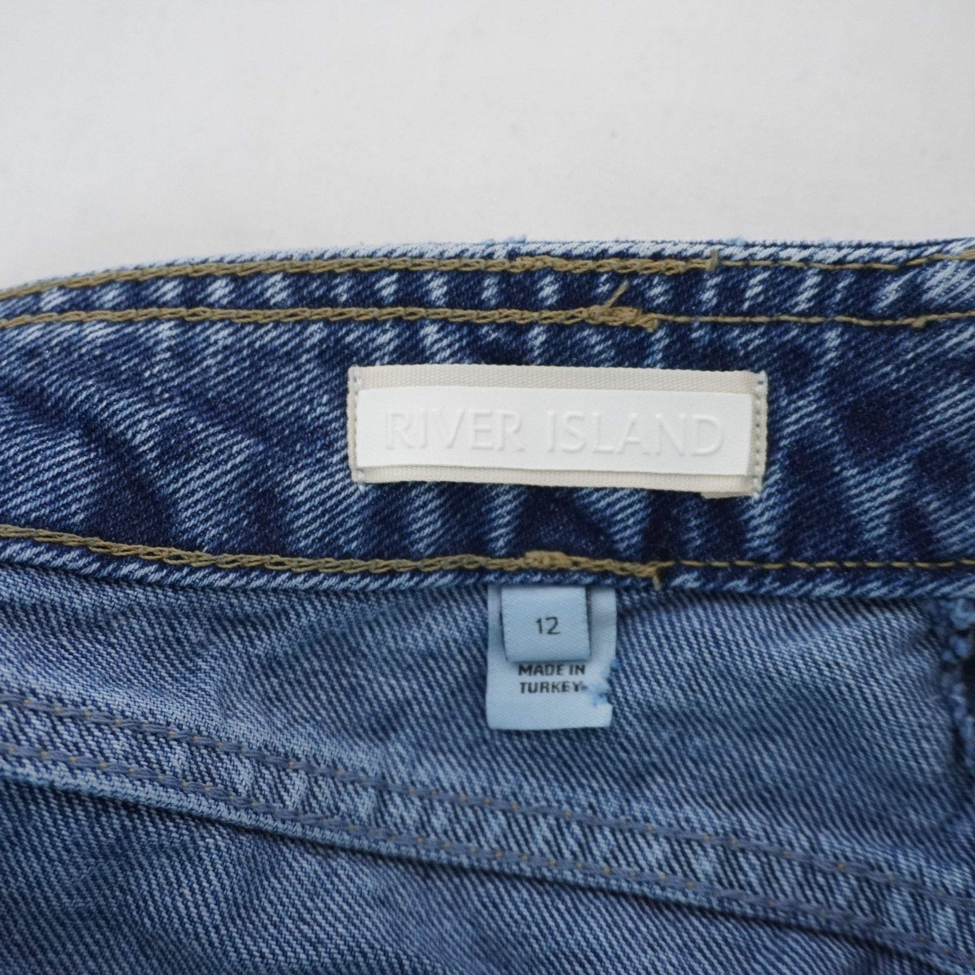 Falda Pantalón River Island para Mujer Usada - Azul, M