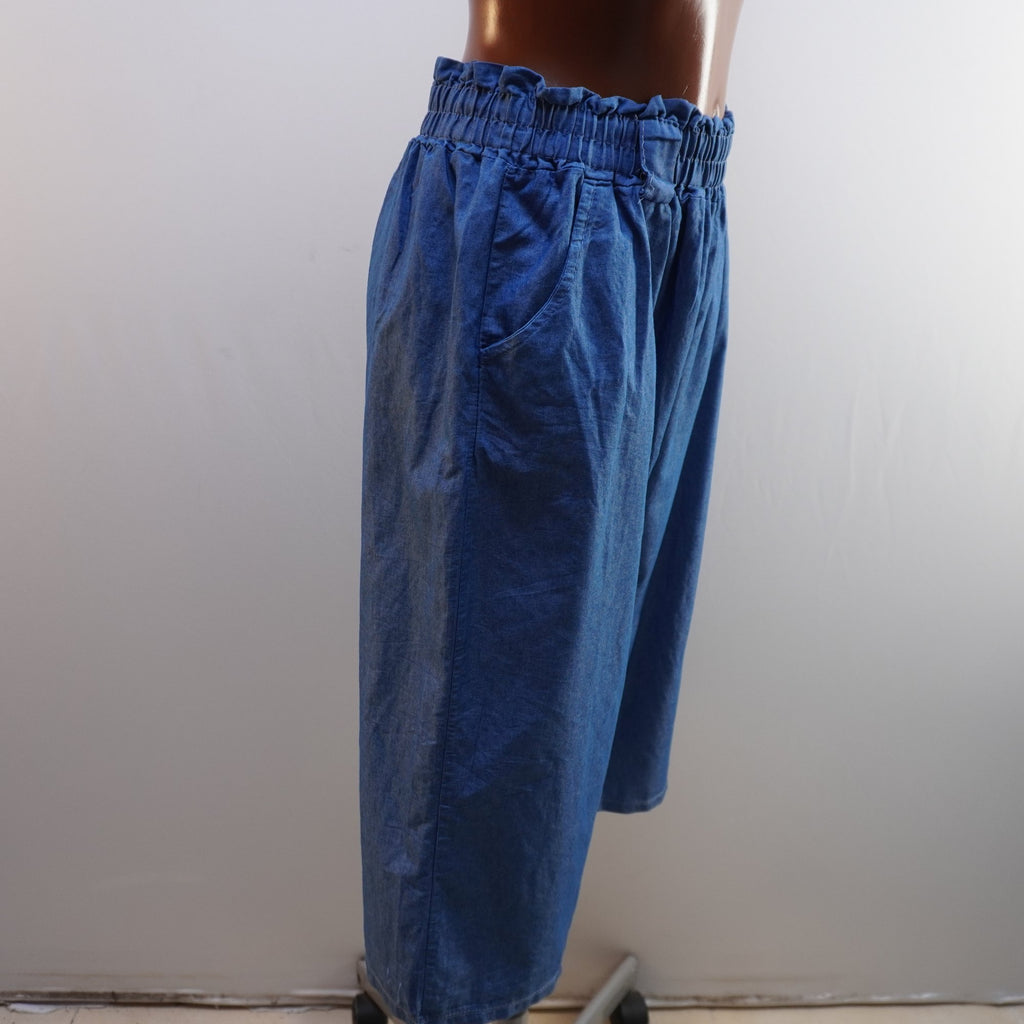 Pantalones Cortos STF para Mujer Usados - Azul, XL