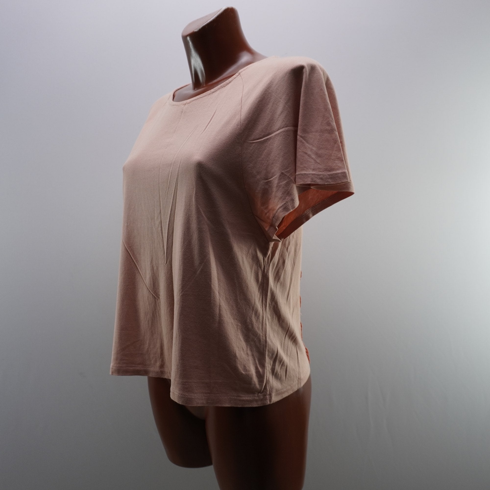 Camiseta Cortefiel para Mujer Usada - Rosa, S