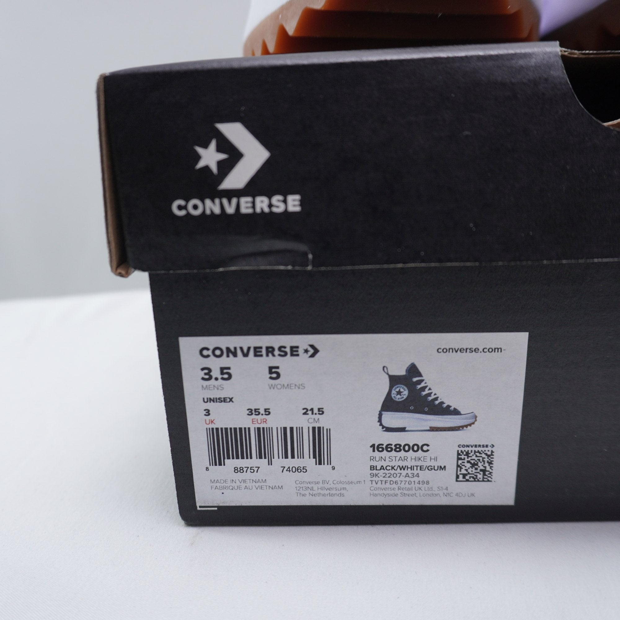 Zapatillas Converse para Mujer Usadas - Negro, 35.5