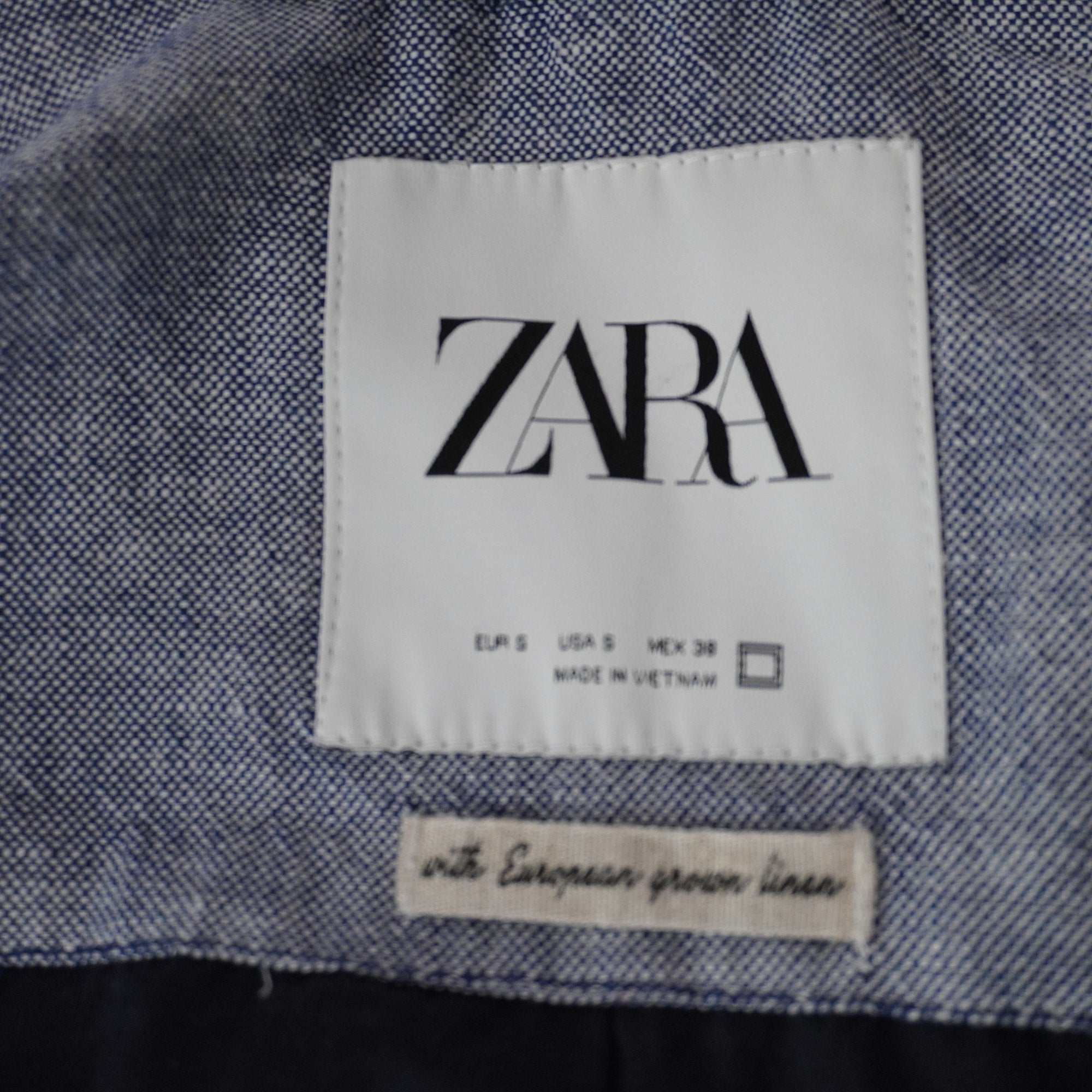 Cazadora Vaquera Zara para Hombre Usada - Azul, S