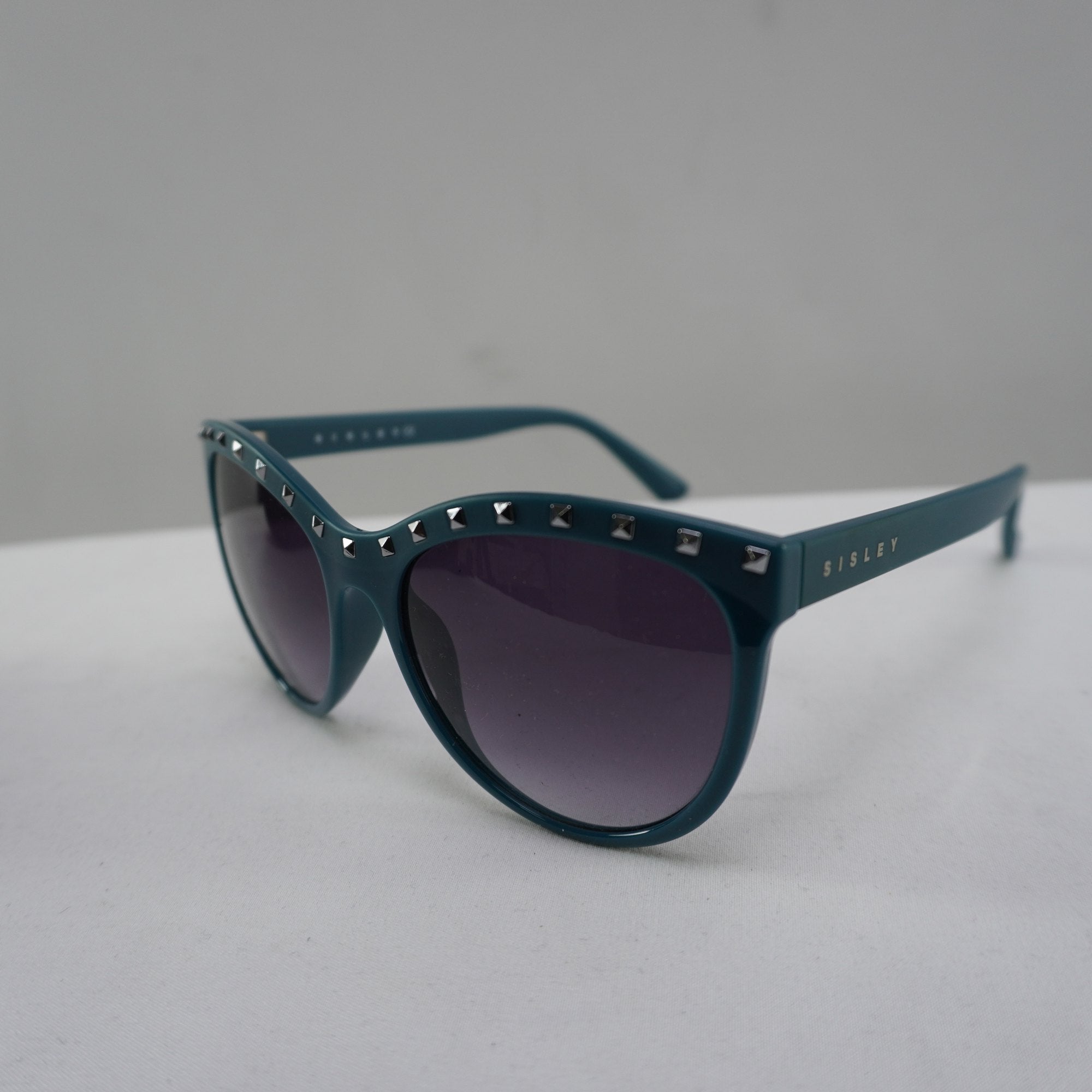 Gafas de Sol Sisley para Mujer Usadas - Verde, Muy Buen Estado