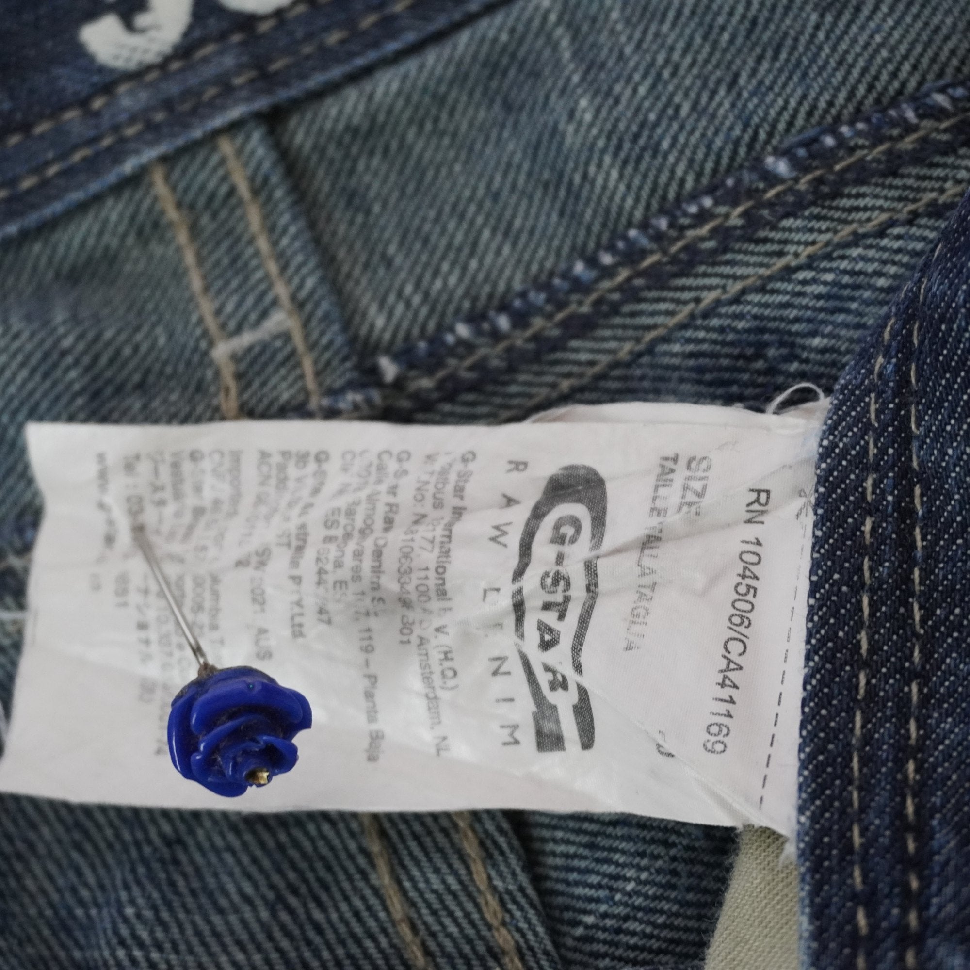 Pantalones Cortos Vaqueros G-Star para Hombre Usados - Azul, S