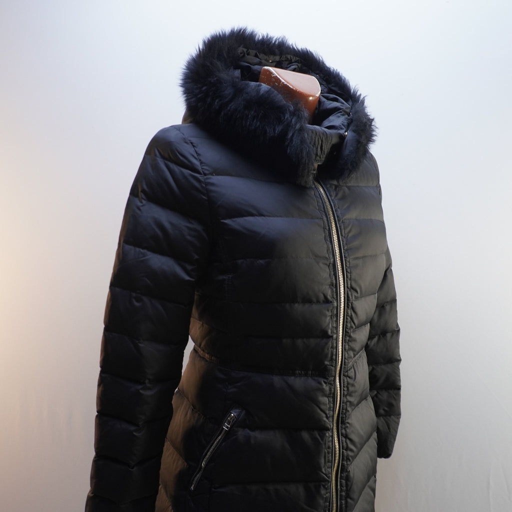 Parka Massimo Dutti para Mujer Usada - Negra, Pequeño (S)