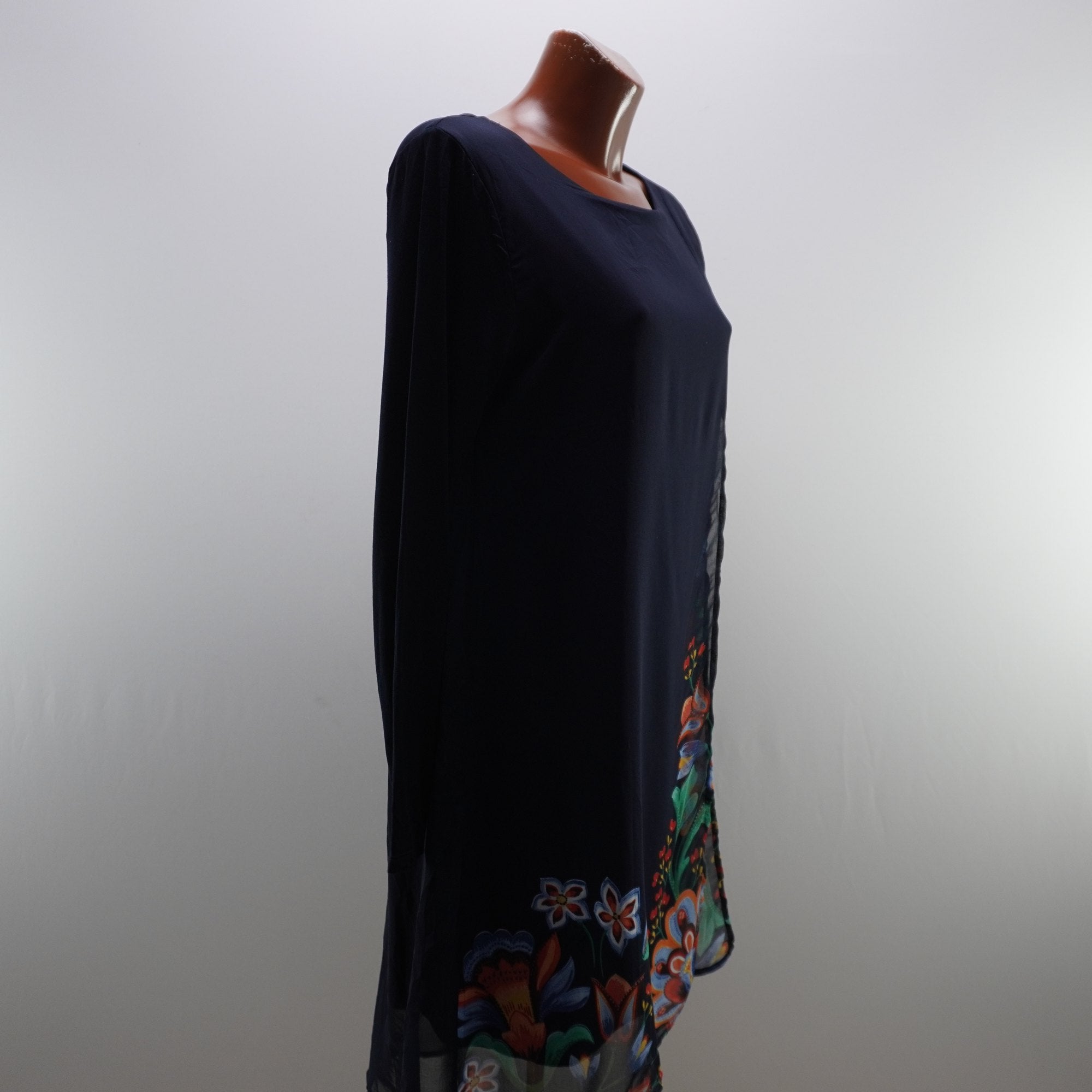 Vestido Desigual para Mujer Usado - Azul Marino, XL