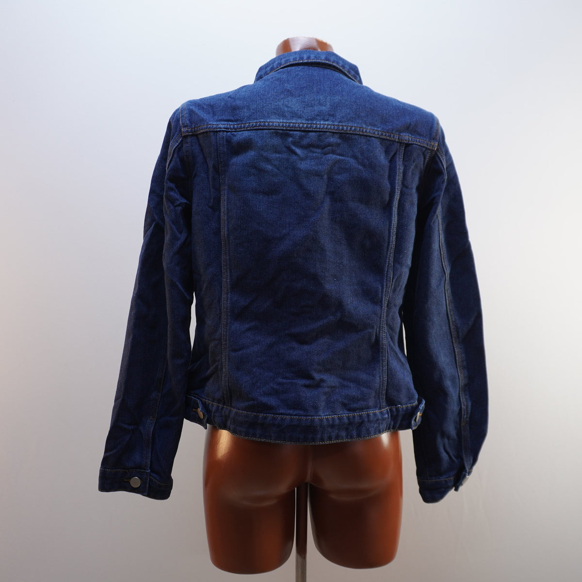 Cazadora Vaquera Italian Style para Mujer Usada - Azul Marino, M