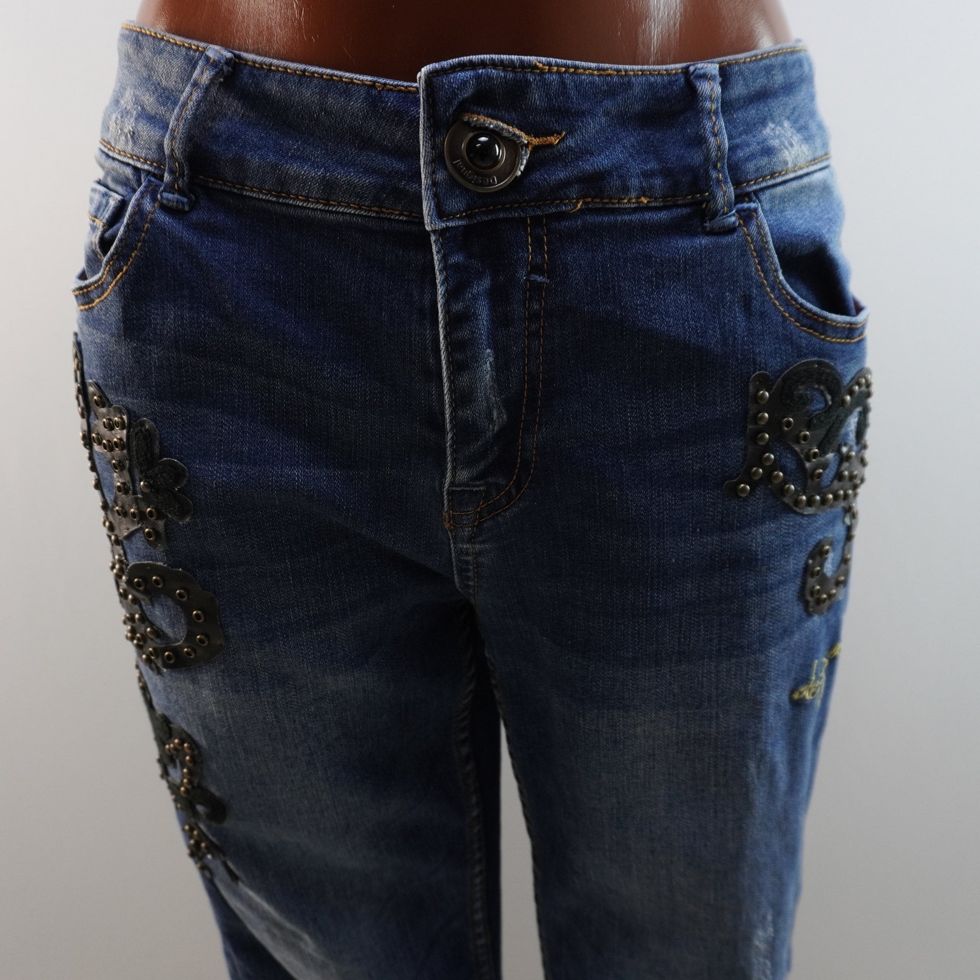 Vaqueros Desigual para Mujeres Usados - Azul, XL