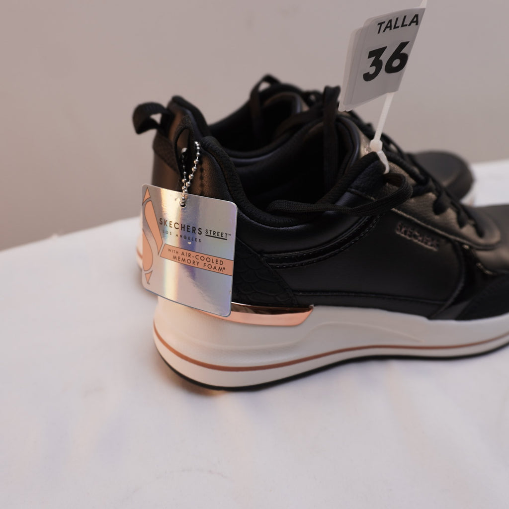Zapatillas Nuevas para Mujer - Negro, Talla 36