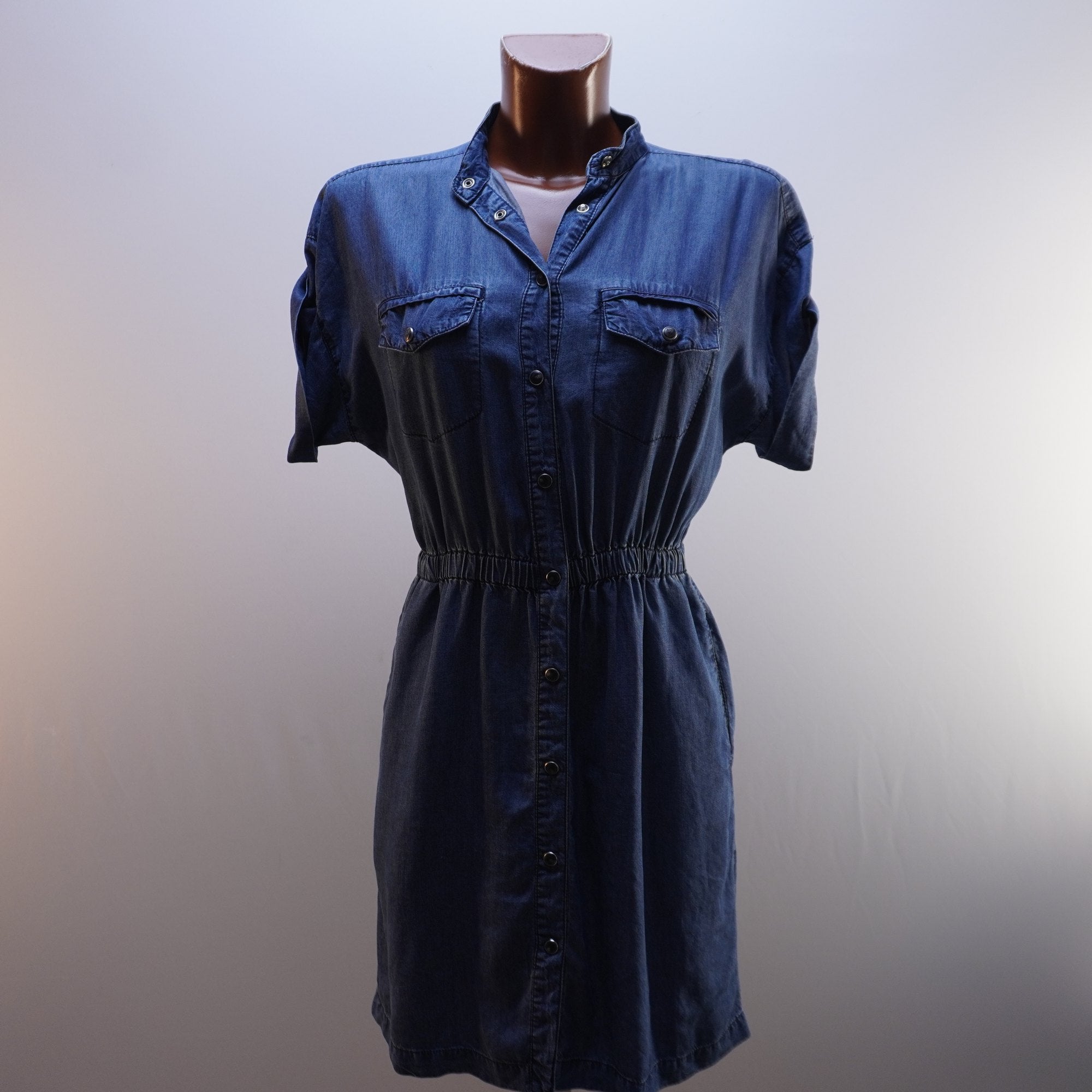 Vestido MNG para Mujer Usado - Azul, Pequeño (S)