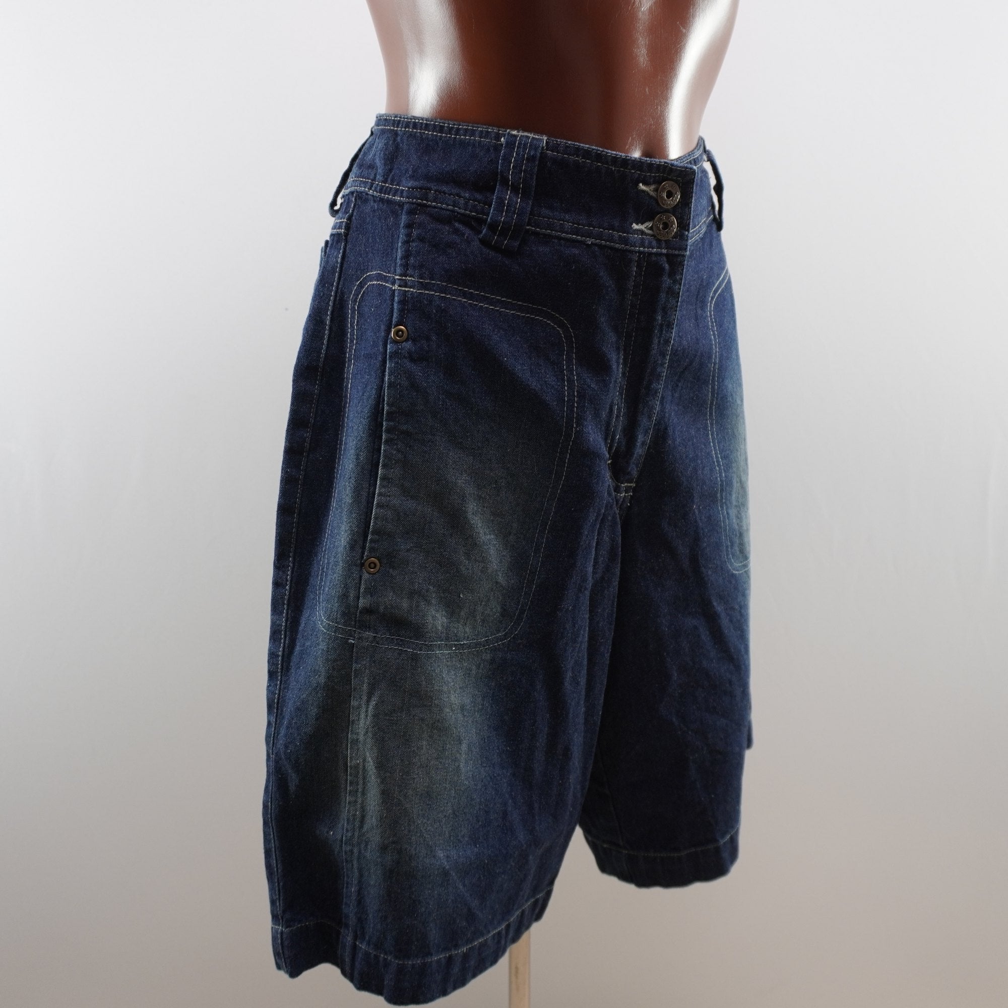 Pantalones Cortos Vaqueros Laura Stein para Mujer Usados - Azul, XL