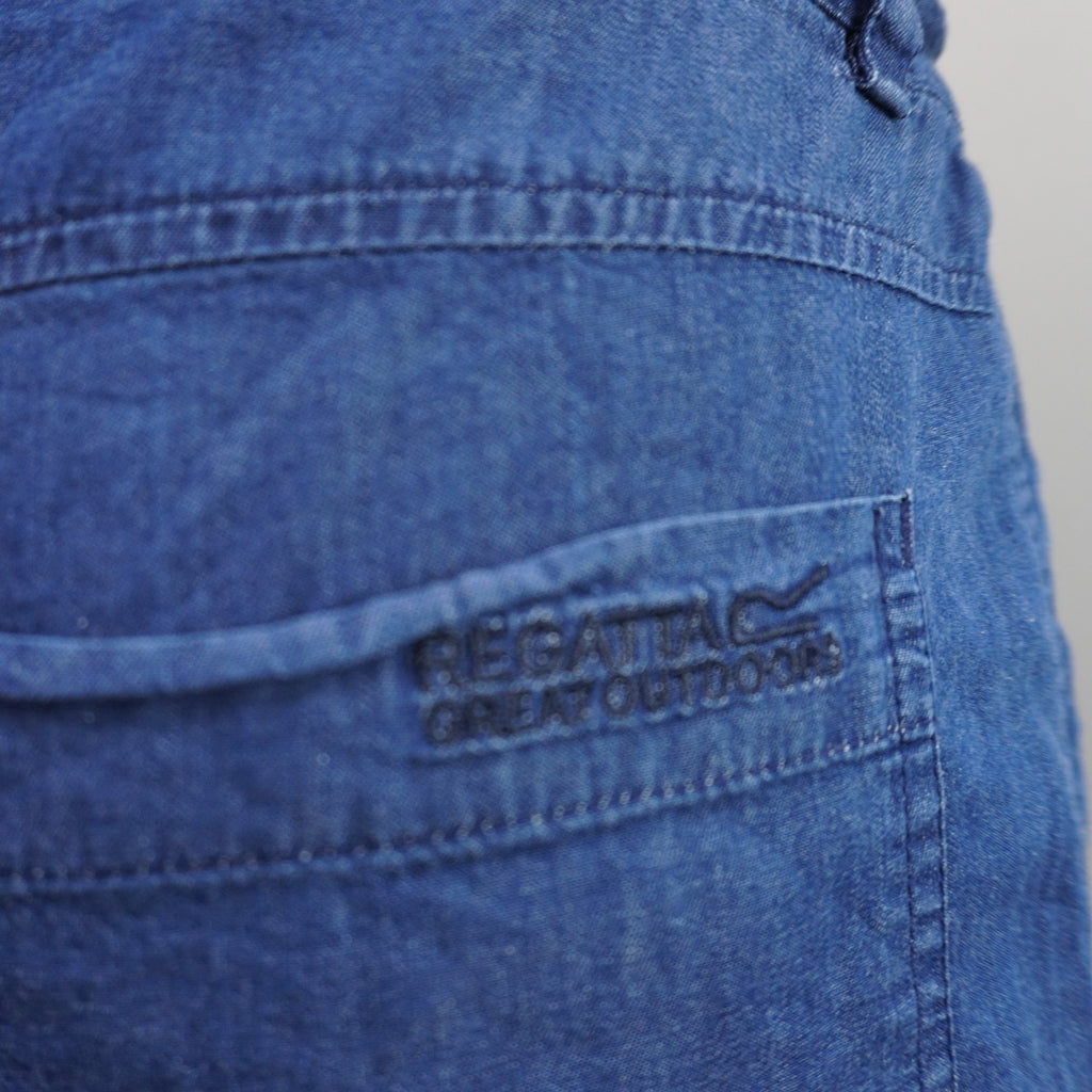 Bermudas Regatta para Mujer Usadas - Azul Marino, XXL