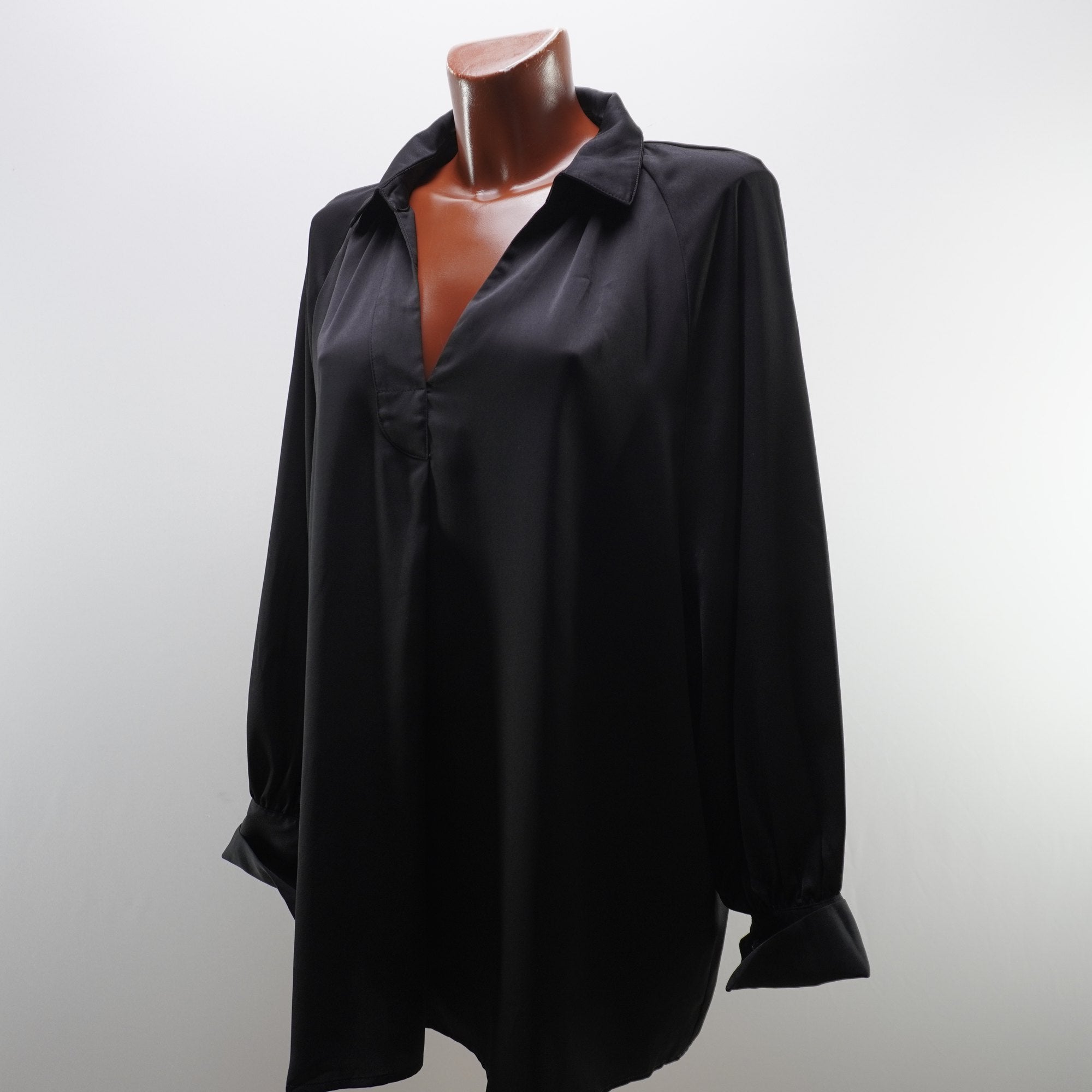 Camisa C&A para Mujer Usada - Negra, XXXL