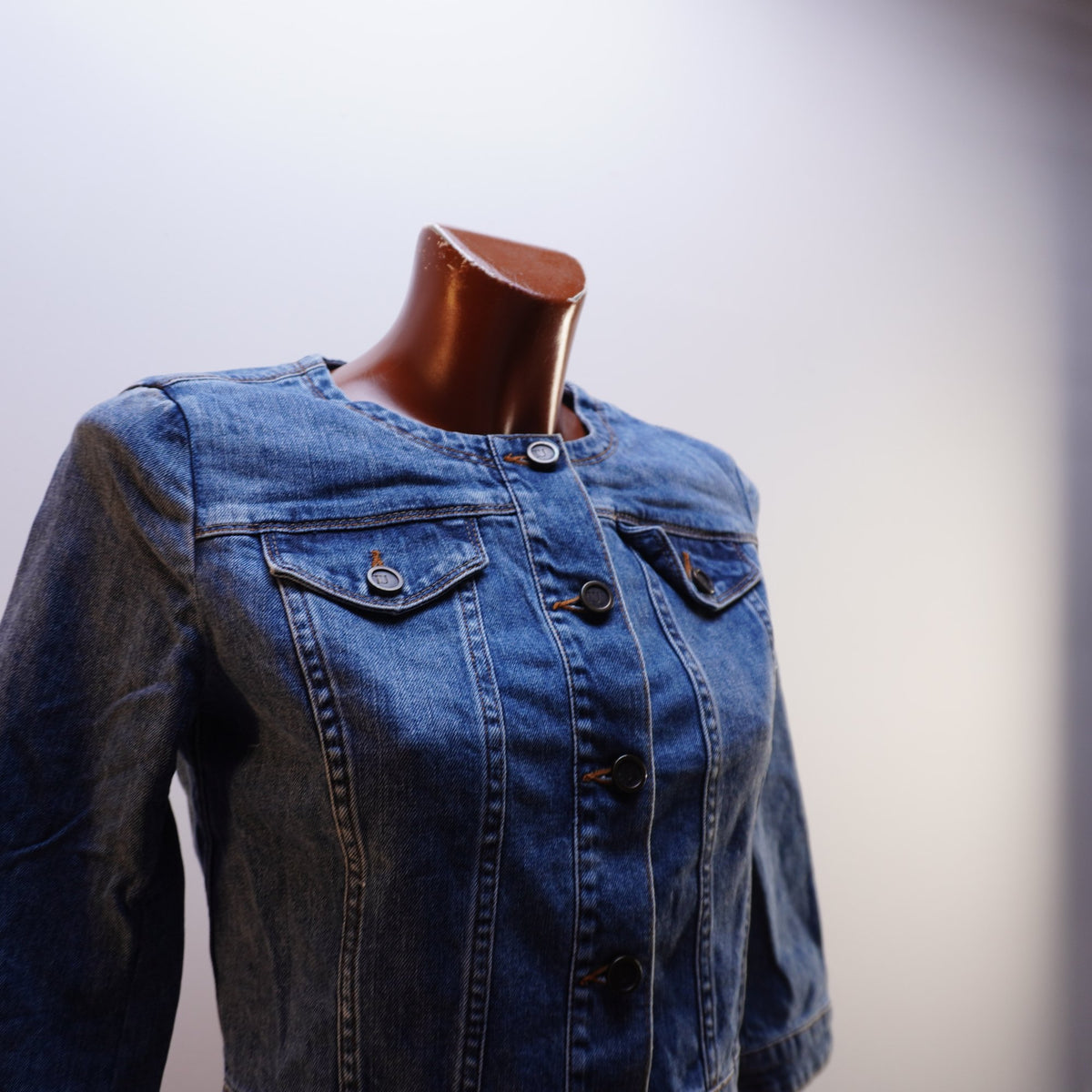 Cazadora Vaquera Trussardi para Mujer Usada - Azul, S