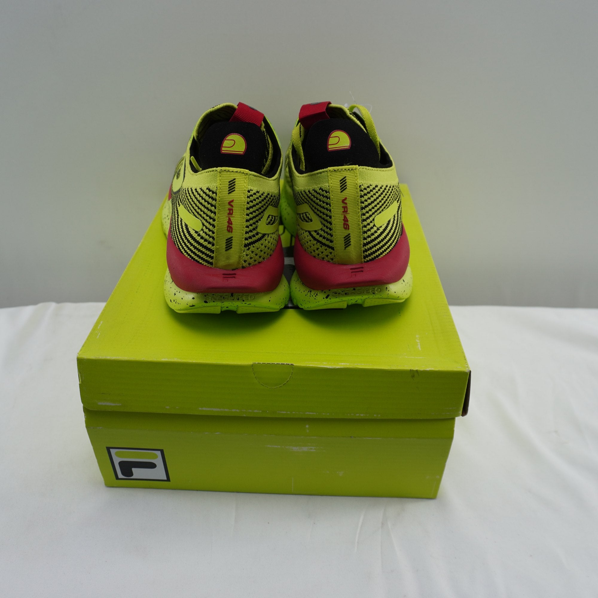 Zapatillas Fila para Hombre Usadas - Verde, Talla 44