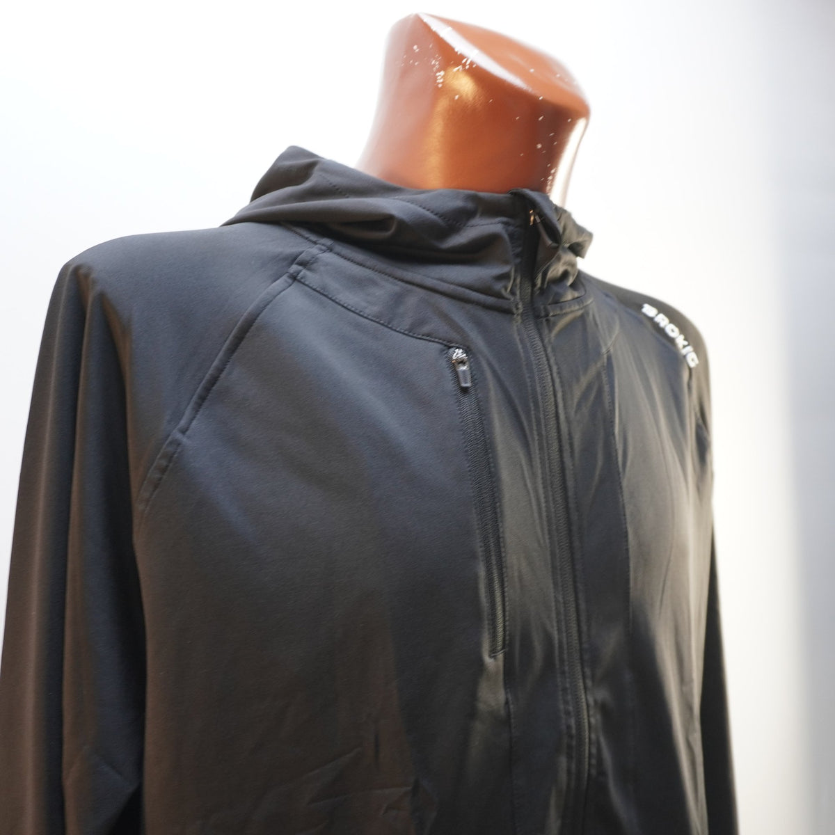 Sudadera con Capucha Brokig para Hombre Usada - Negra, XXL