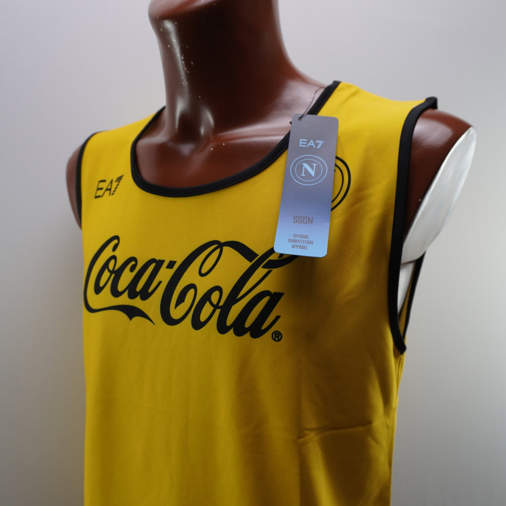Camiseta de Manga Corta Amarilla para Hombre - XL Usada en Buen Estado