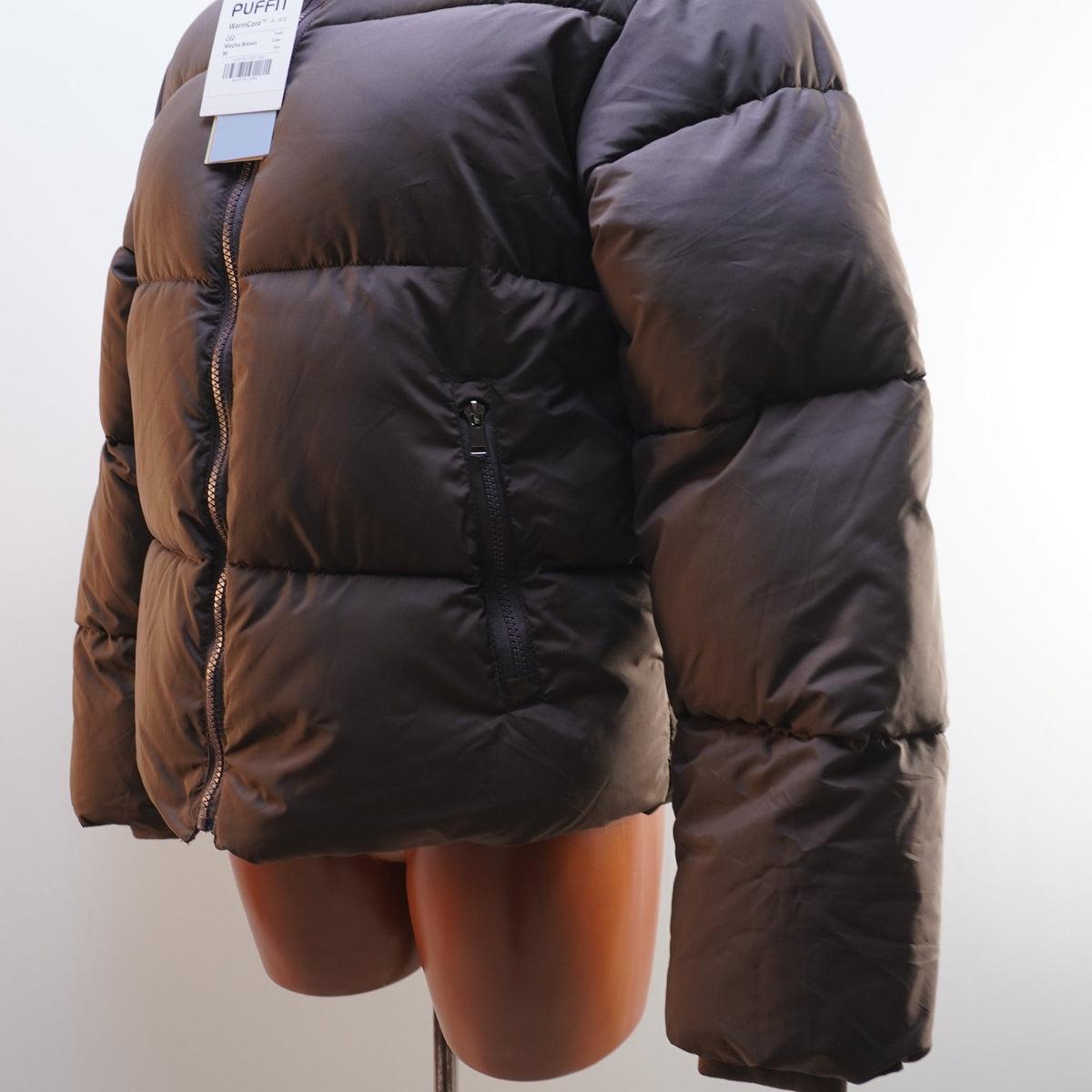 Parka Puffit para Mujer Usada - Marrón, M