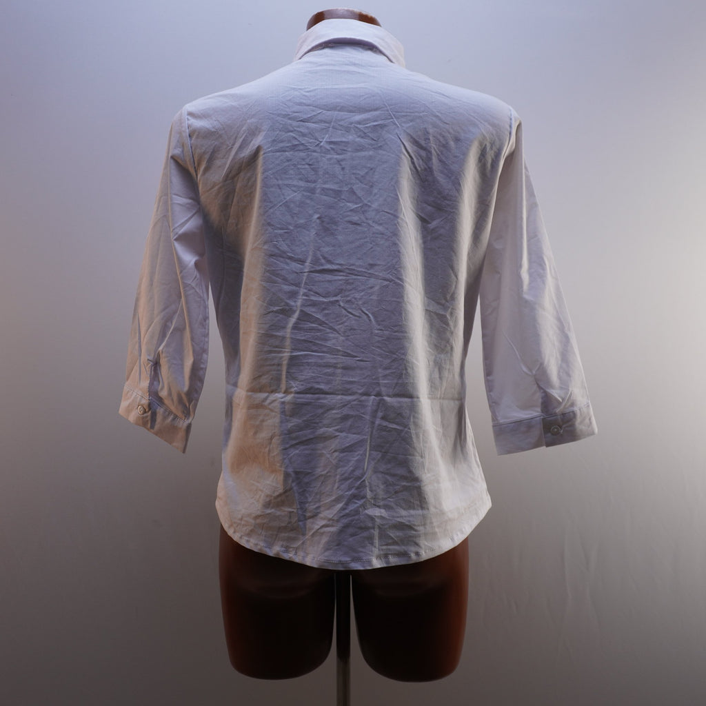 Camisa de Vestir Fashion Queen para Mujer Usada - Blanca, L