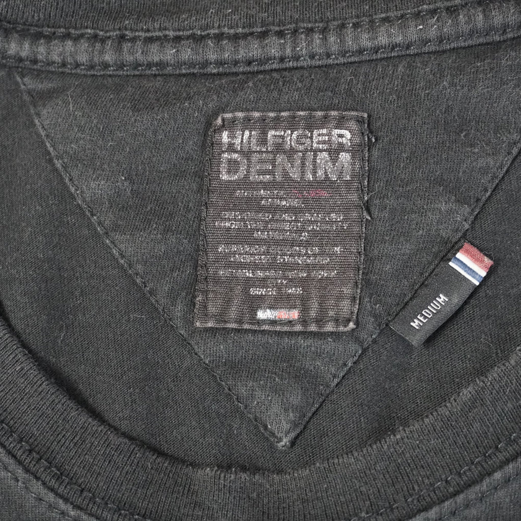 Camiseta Tommy Hilfiger para Hombre Usada - Negra, M